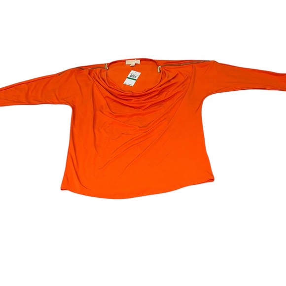 Michael Kors Orange Women’s Blouse - NWT - Picture 6 of 12